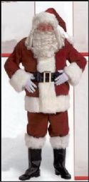 CClassic Velvet Santa Suit - Click To Enlarge